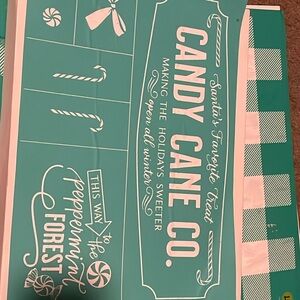 Chalk Couture New Candy Cane Lane Stencil